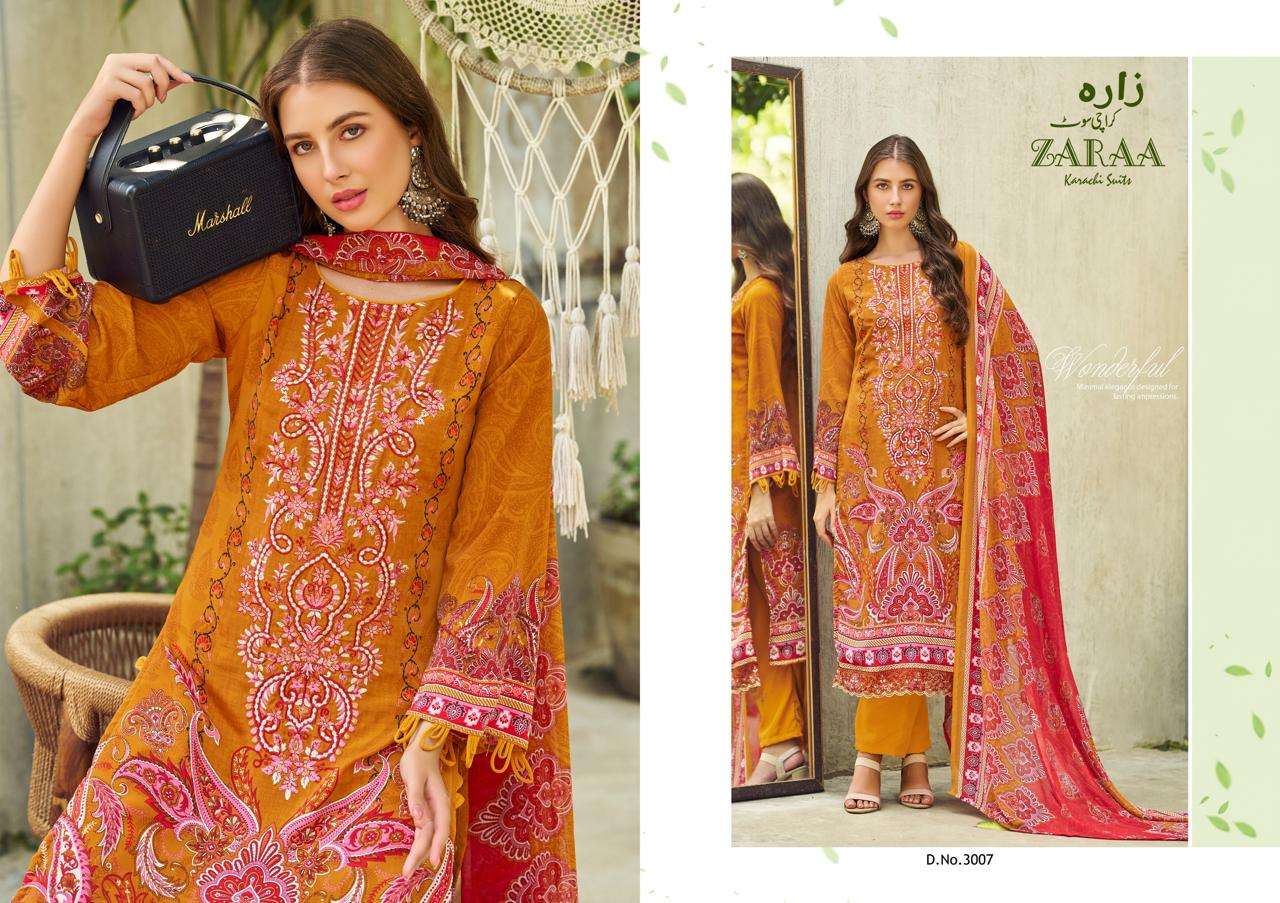 ZARAA HAFSA VOL 3 FRANCH CRAP DIGITAL PRINT SUIT FOR UNSTITCH CLOTH SURAT MARKET ZARAA HAFSA VOL 3 FRANCH CRAP DIGITAL PRINT SUIT FOR UNSTITCH CLOTH SURAT MARKET